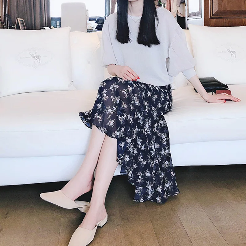 Женская юбка с цветочным принтом от производителя летняя 2020 новый стиль Ретро