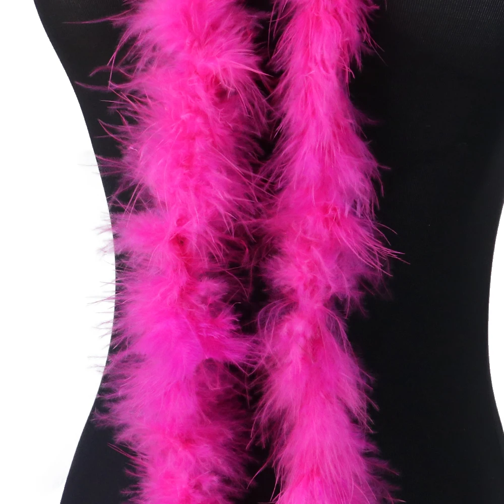11G Marabou Feather Boa For Shawl Turkey Plumes On Ribbon Wedding Dress Christmas Tree Accessories Decorative Lamp Shade - купить по