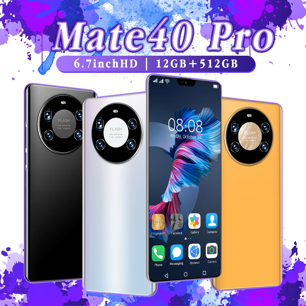 

Смартфон Mete40 Pro, 4G, Android, 10,0 дюйма, 12 + 6,7 ГБ