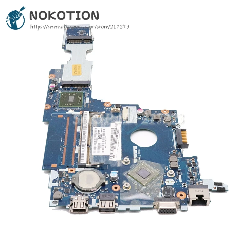 Материнская плата NOKOTION для Acer aspire one AO722 722 материнская ноутбука MBSFT02003 P1VE6 DDR3 с