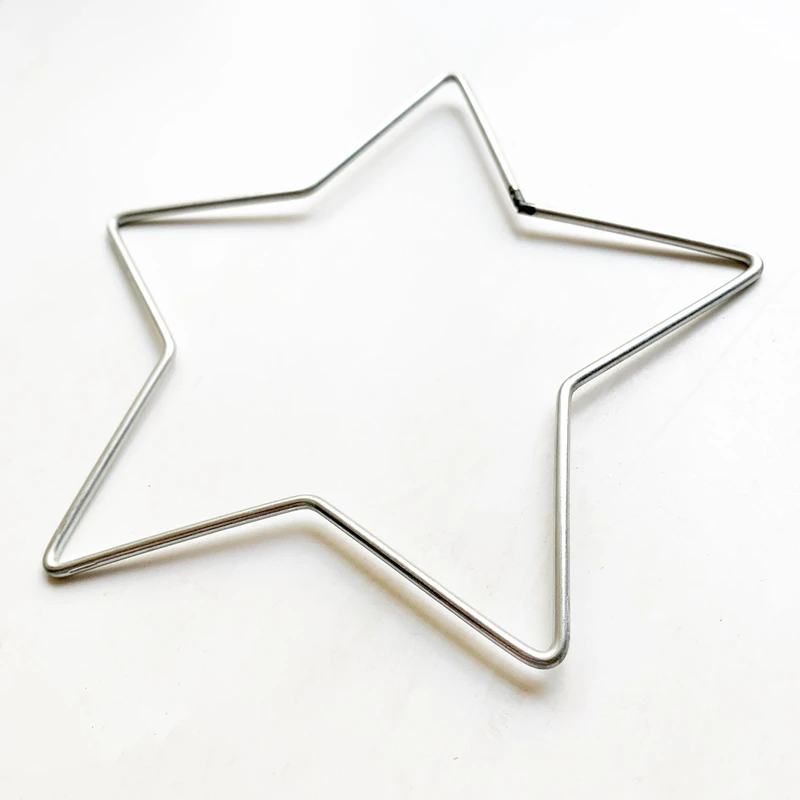 Металлическая петля в форме пятиконечной звезды Ювелирные компоненты сделай сам