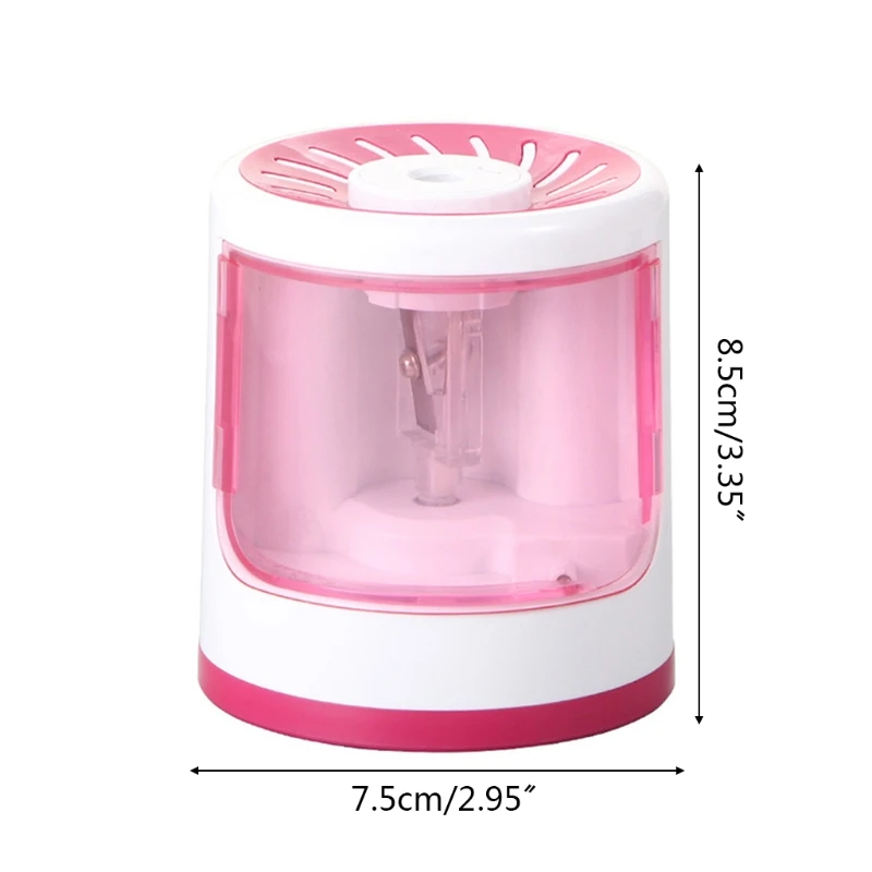 

Automatic Electric Pencil Sharpener USB/Battery Operated Stationery Home Office School Supplies Kids Students Gift
