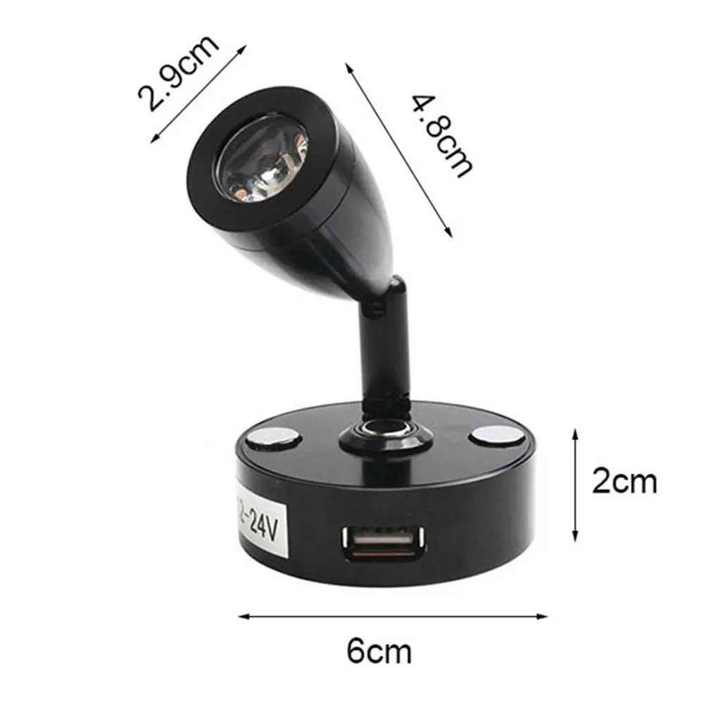 Светодиодный светильник для чтения внутренний RV лодки сенсорный выключатель