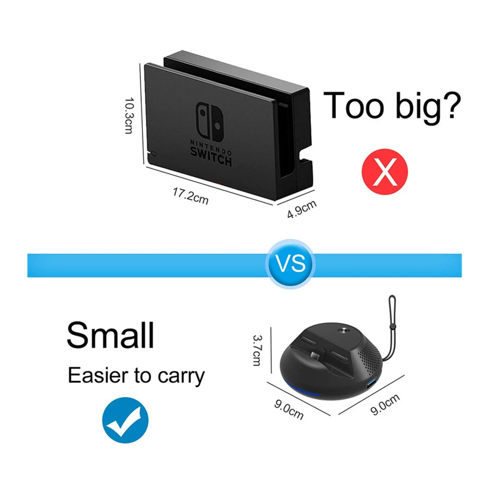 Портативная охлаждающая теплоотводящая станция с разъемом типа C для телевизора
