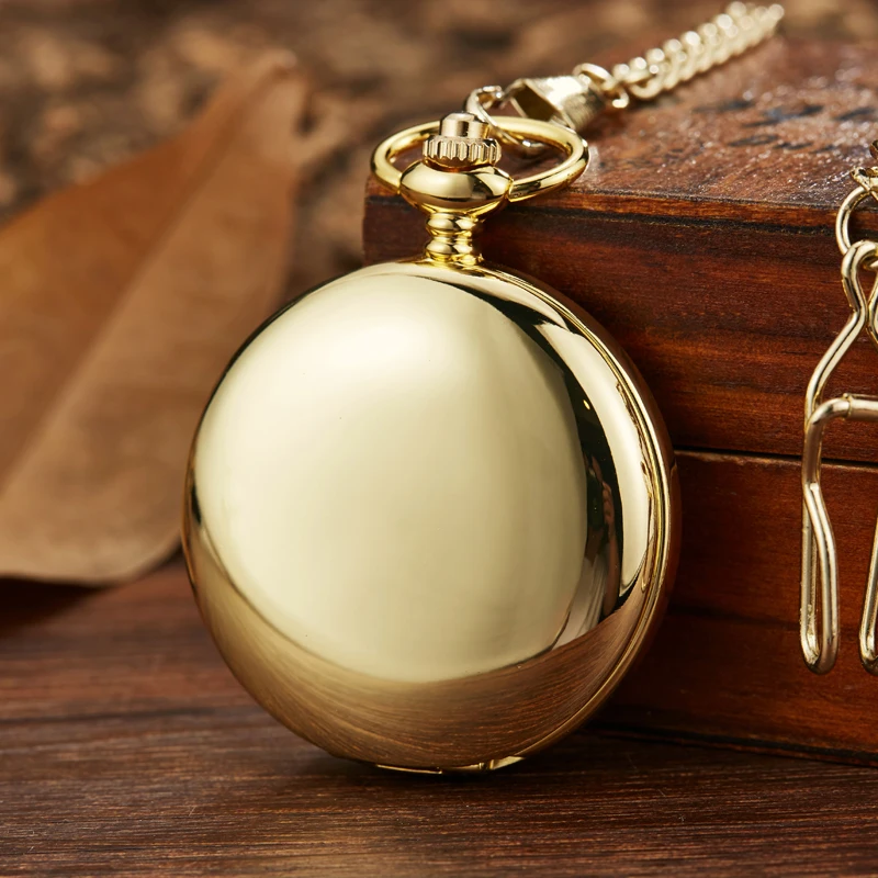 Skull Fashion Smooth Mechanical Pocket Watch Men Skeleton Steampuk Hand Wind Pendant Clock Chain With Arabic Numerals for Gift