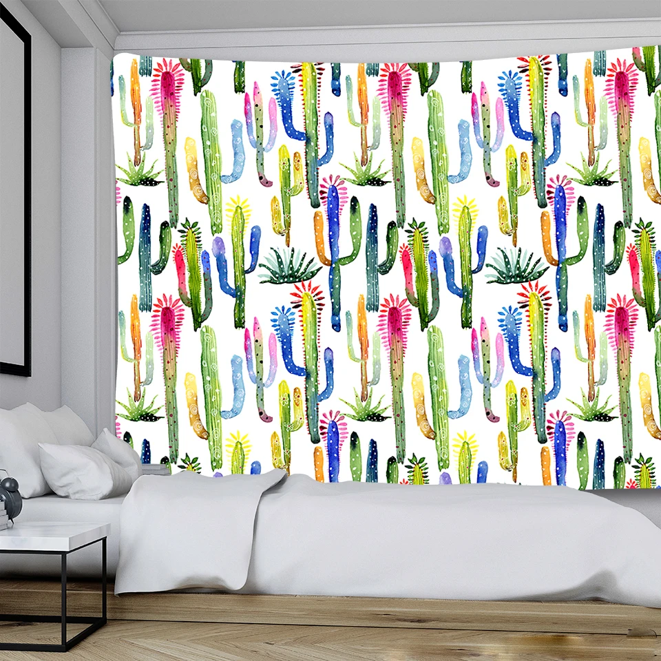 Цветок Рождество кактус пустыня герой цветок гобелен ковер настенная ткань