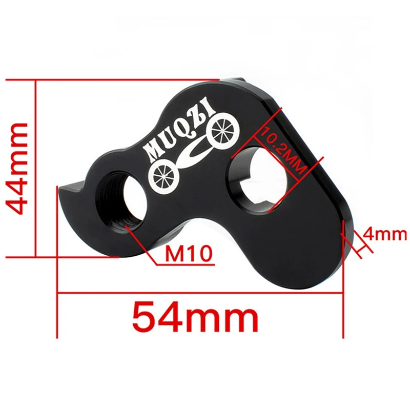 

Folding Bike Rear 3-Speed Modified Tail Hook 412 Rear Derailleur Tail Frame Gear Lengthener Hanger Extension