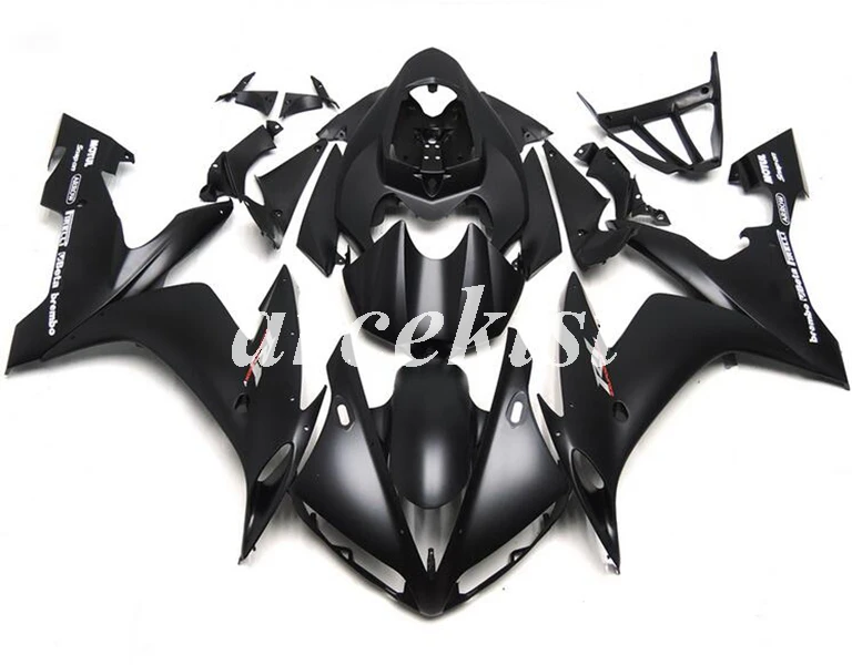 

New ABS Injection Mold Motorcycle Fairings Kit Fit for YAMAHA YZF-R1 2004 2005 2006 R1 04 05 06 bodywork set Black matte