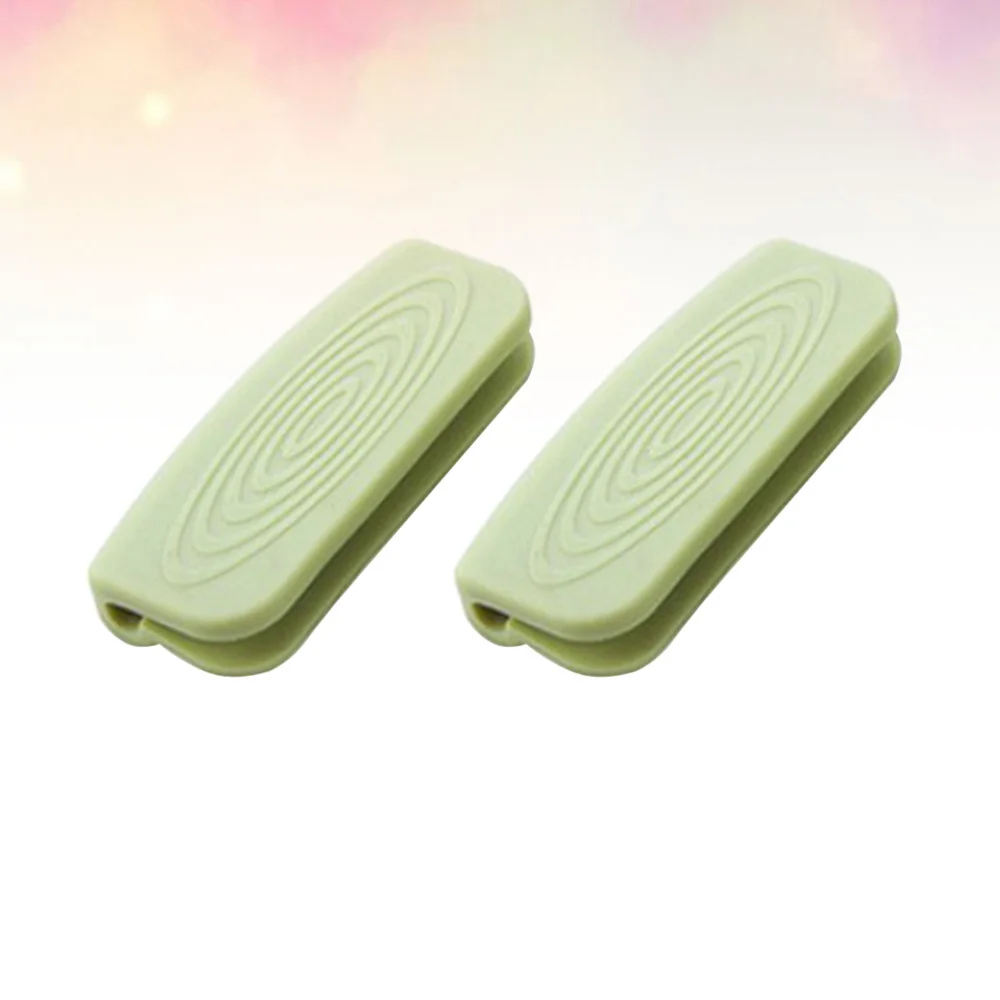 

2pcs Kitchen Heat Resistant Pot Handle Cover Pot Holder Protector Kitchen Tools for Home (Blue)