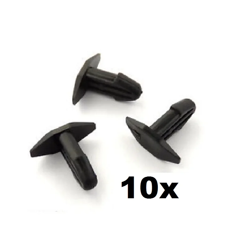 

10x For Honda Rubber Seal Weatherstrip Clips, Cowl Vent Bonnet Fan Intake Seal Clips #91502-S84-A01 / 91502-S84-A11