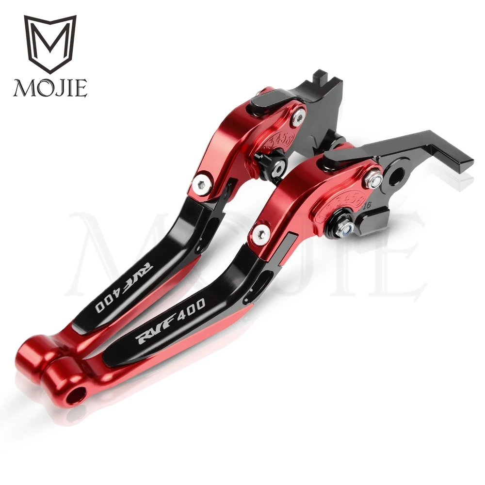 Red Для Honda RVF400 NC35 RVF 400 NC 35 1994-1996 1995 аксессуары для мотоциклов CNC регулируемые Складные Выдвижные Тормозные Рычаги Сцепления - Цвет: Red