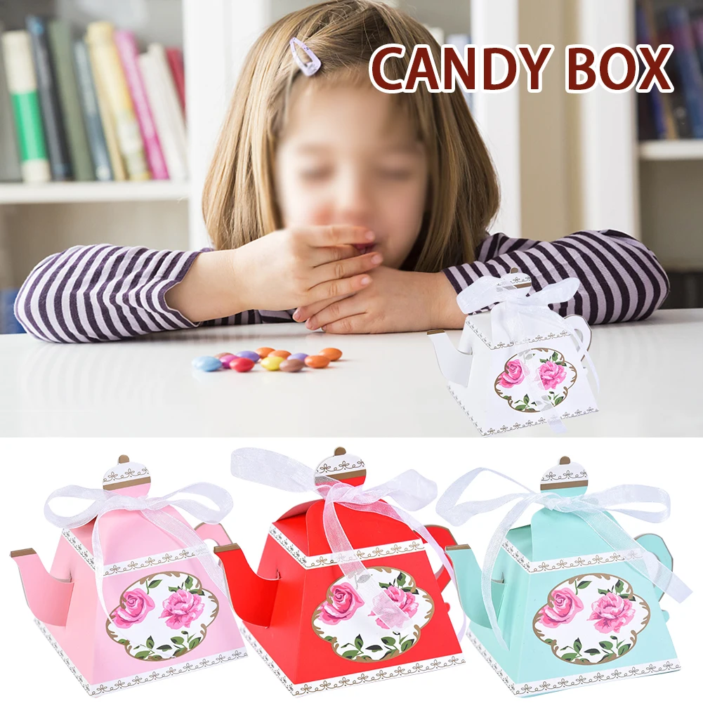 Домашний картонный Подарочный чехол 50 шт. упаковка для Хранения Сахара милая