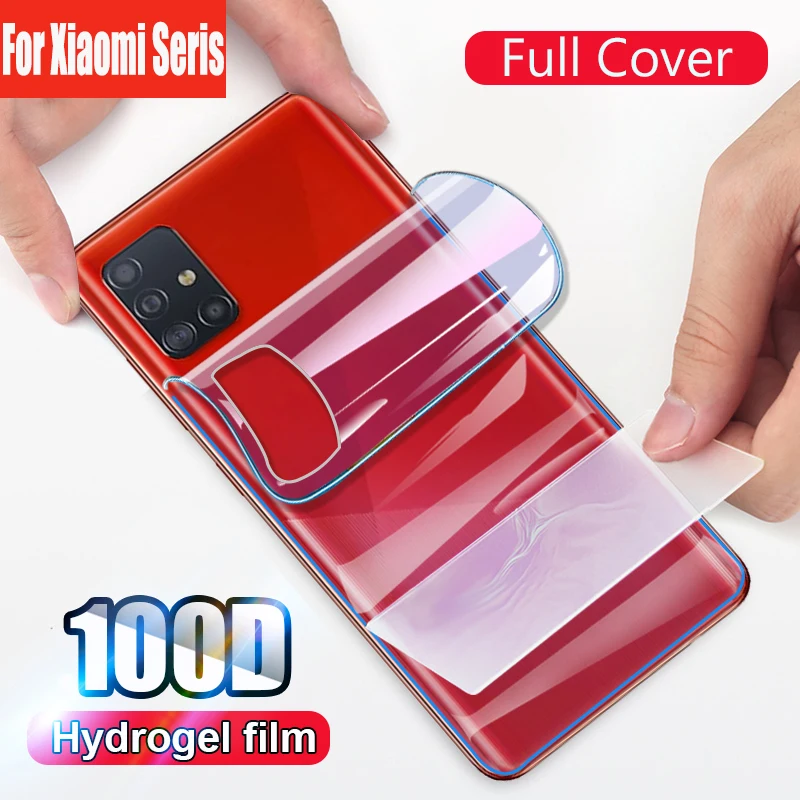 Мягкая задняя пленка из ТПУ не стекло для Xiaomi Redmi 6X 5X 7A K30 K20 NOTE 8 7 5 10 Mi A3 A2 Lite