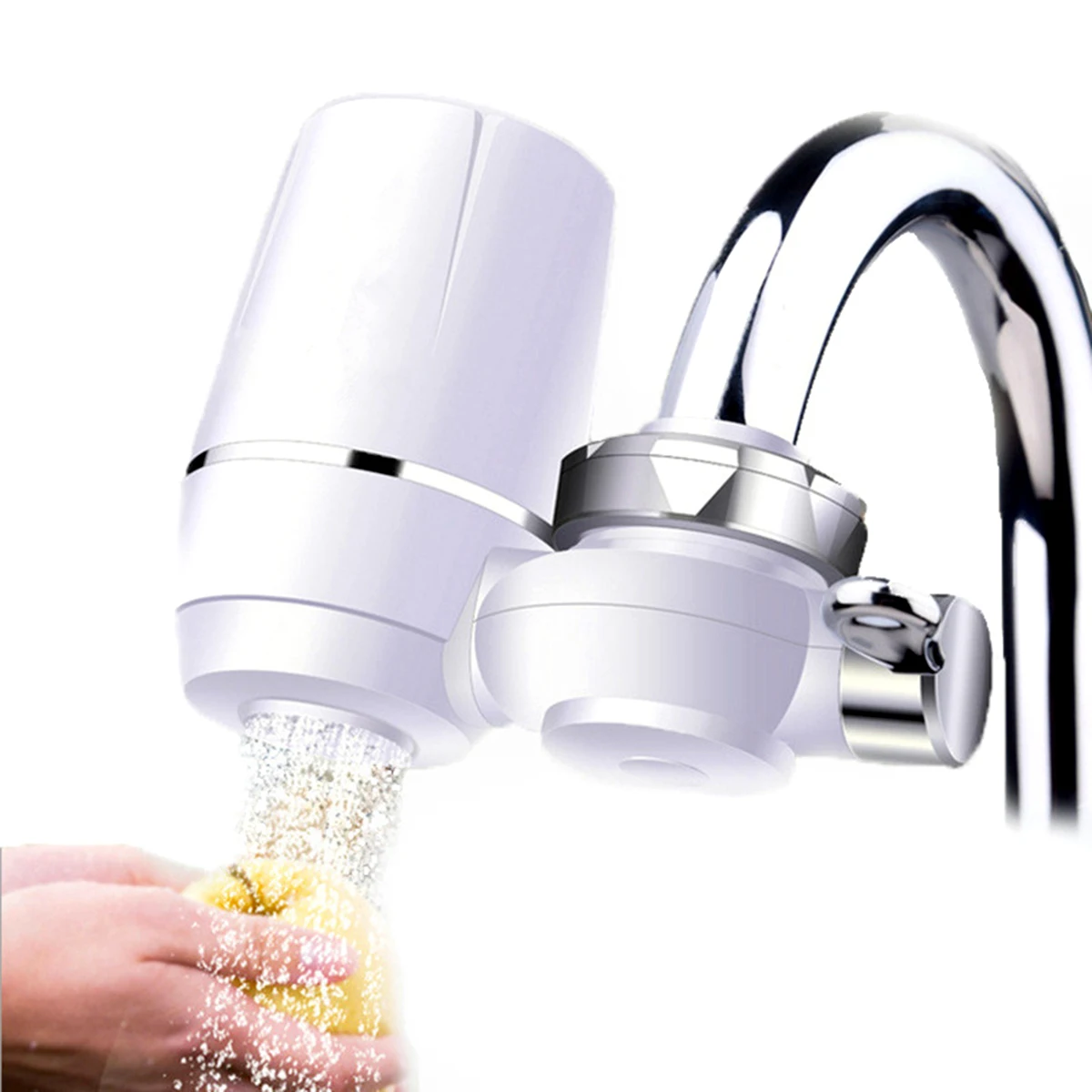 

Мини-очиститель водопроводной воды, кухонный кран, моющийся керамический Перколятор, фильтр для воды, фильтр для ржавчины, удаление бактери...