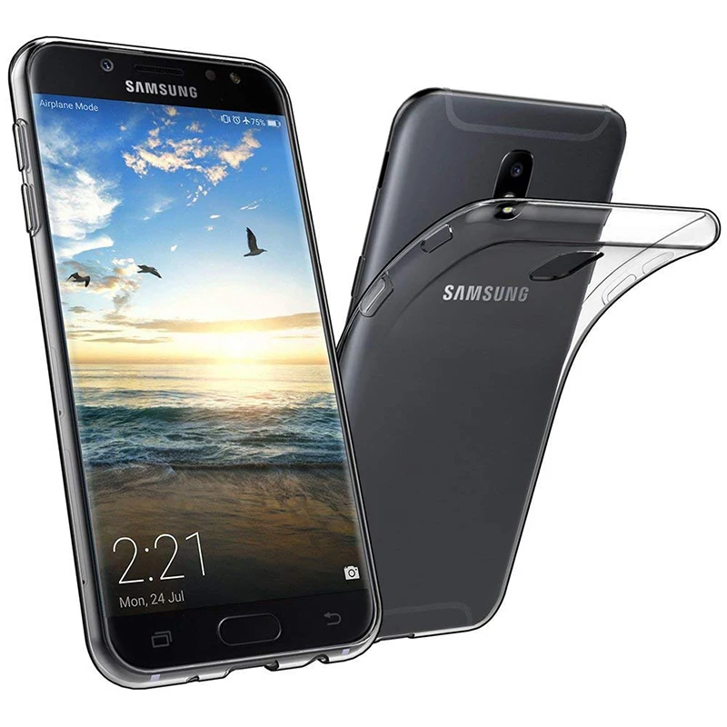 Кристально чистый силикагель чехол для телефона Samsung Galaxy J3 2017 ЕС Версия Pro J3Pro
