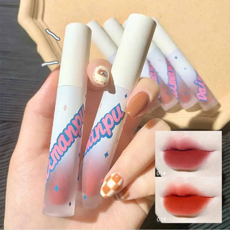 

6 Color Velvet Matte Lipstick Lip Gloss Lip Tint Cream Pigment Lasting Waterproof Silky Texture For Lips Women's Cosmetics TSLM1