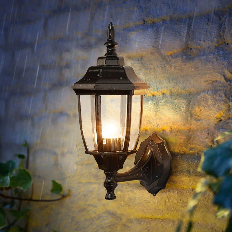 

Wall Night Lamp Outdoor Lighting Retro Waterproof Wall Lamp for Garden Patio Yard Decor Landscape Lighting Porch Street Lamp