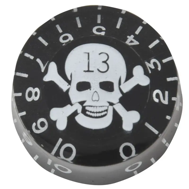 

E Guitar Speed Volume Tone Control Knob Black