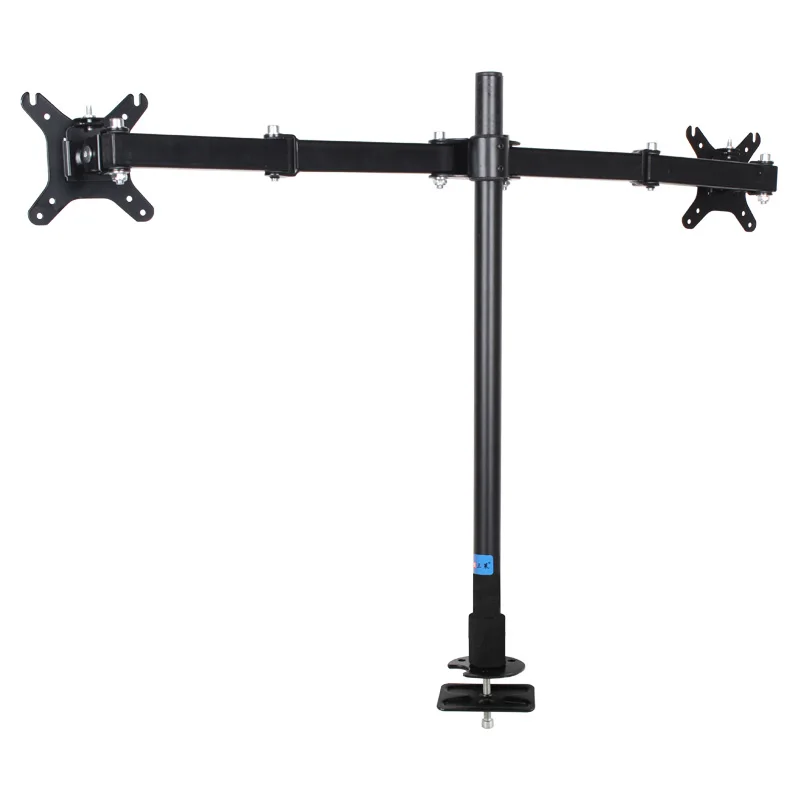 HILLPORT Fully Adjustable Dual Arm LCD LED Monitor Desk Mount Stand Bracket for 13"-32" Screens with 45 degree Tilt XCD5011 |
