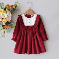 micol emilly autumn winter dresses for girls princess dress baby girls dress redyellow 1 7t