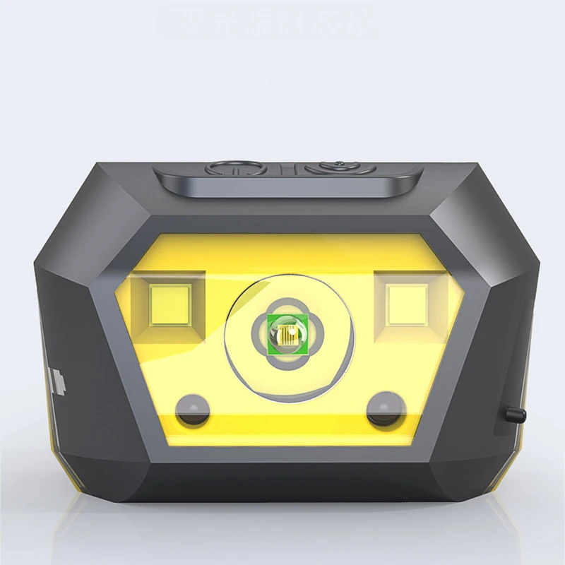 

XANES 605A 650LM XPE+SMD Smart Sensor Mini Headlamp 2Modes USB Rechargeable Waterproof Lantern Riding Torch Fishing Headlamp