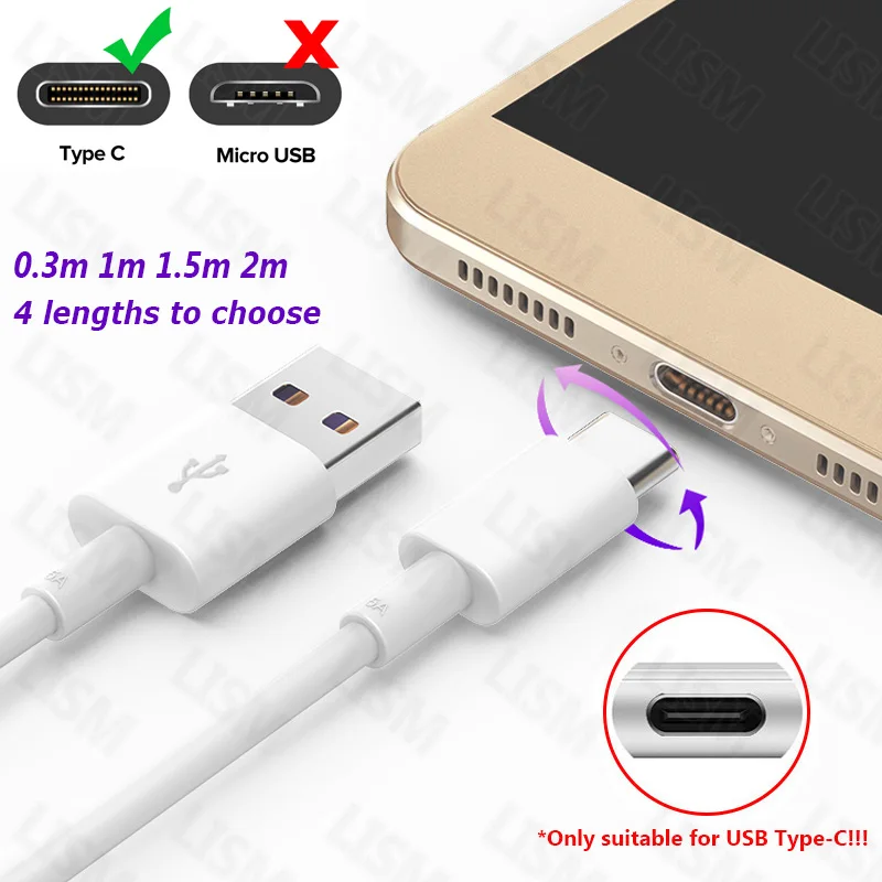 0,3 M/1 M/1,5 M/2 M 4A кабель для быстрой зарядки 9 мм usb type C для Blackview P10000 BV9700 BV9600 BV6800 Pro BV9500 Plus