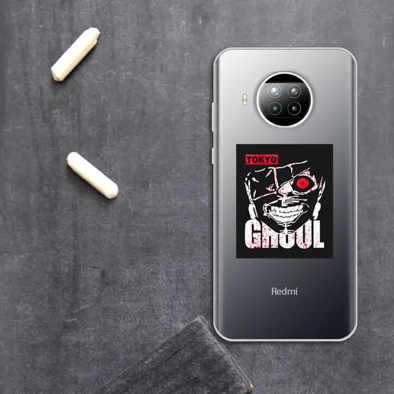 

Tokyo Ghoul Japan anime Phone Case Transparent for Xiaomi Redmi note 10 t 8 9 pro lite 11