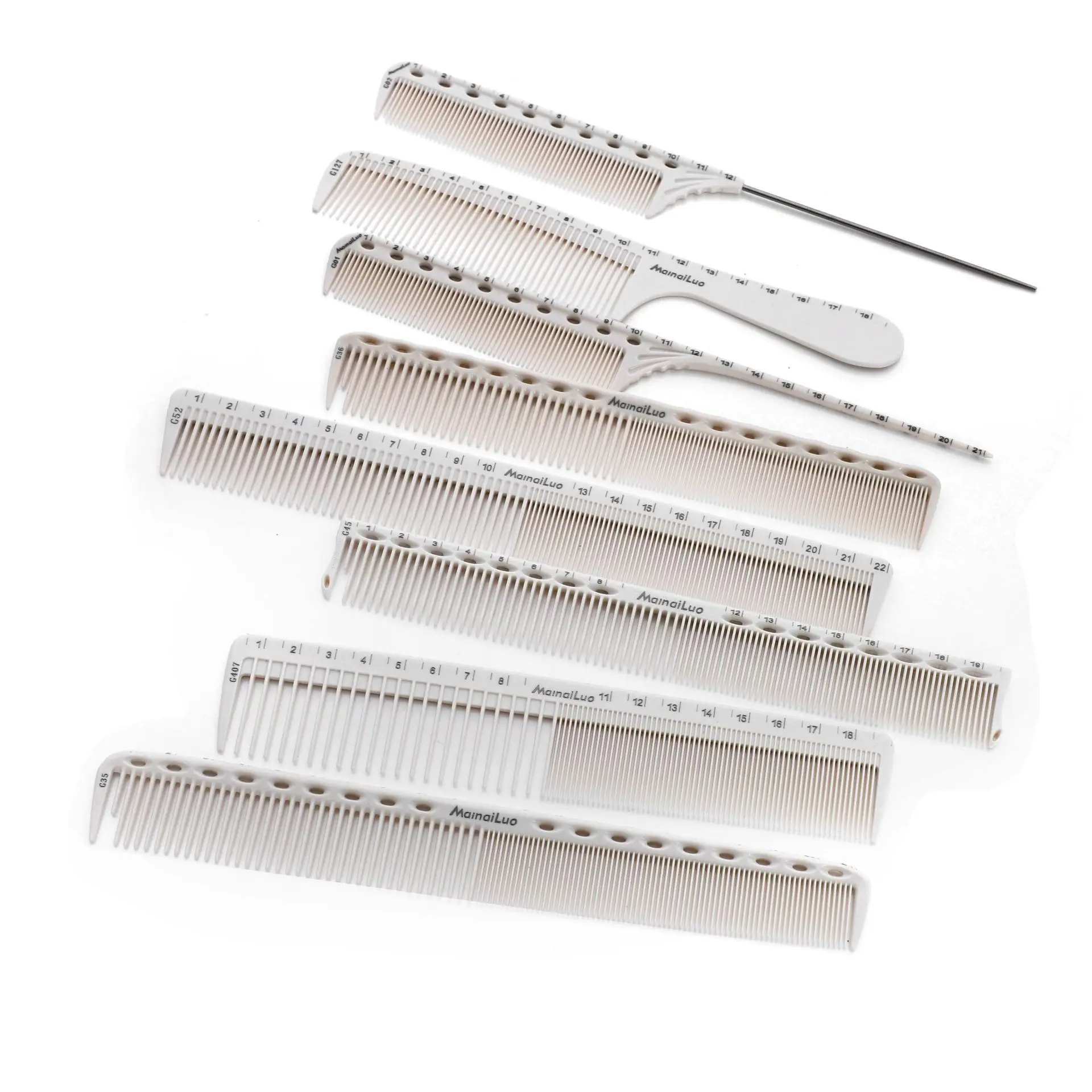 

Hairdresser cutting comb size comb men's and women's hair comb hairdresser hairdresser comb scale comb hair comb