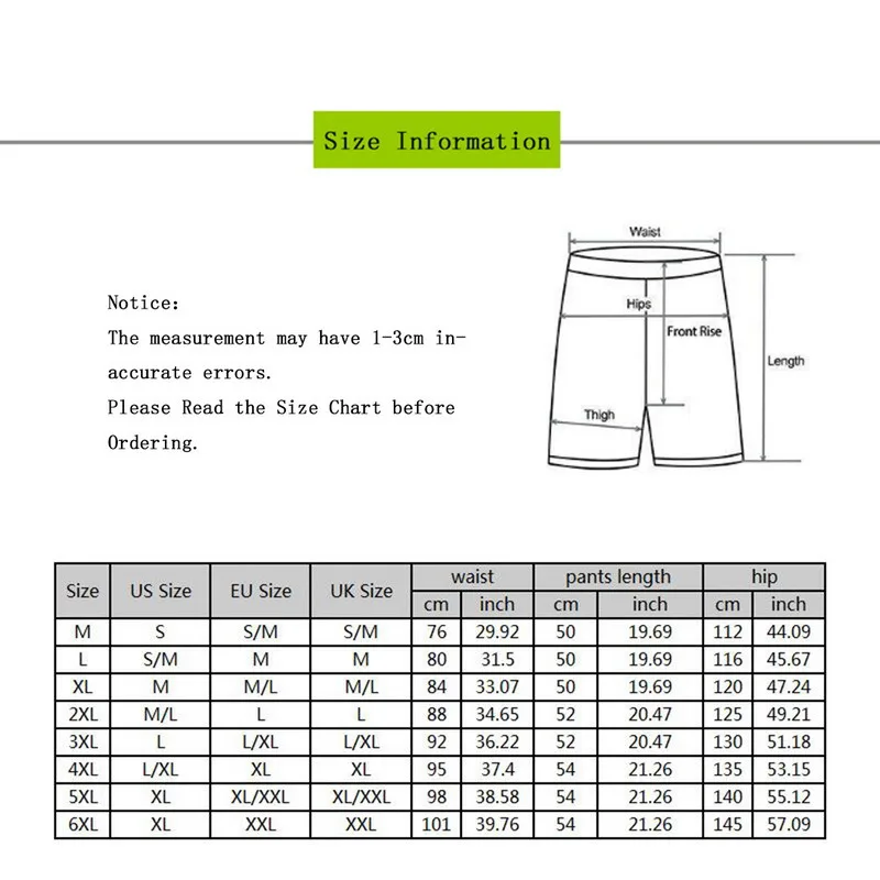 

New Summer Shorts Men 2021 Retro Print Fashion Casual Mens Elastic Waist Shorts Hip-Hop Pants Male Streetwear