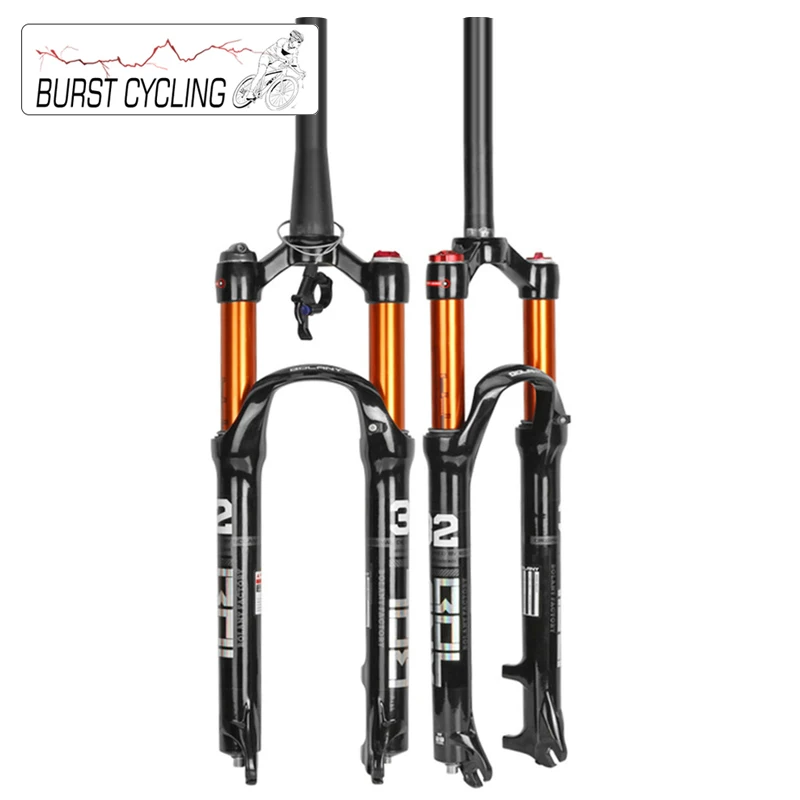 

MTB Bike Fork Air Supension 26/27.5/29er Inch Mountain Bike 32 RL120mm Magnesium Alloy Fork Bicycle Accessories