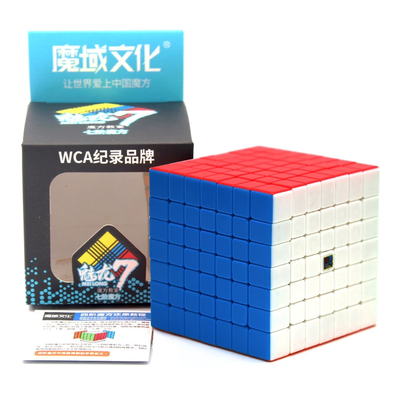 Moyu Cubo Magico 7x7 волшебный кубик 7 слоев кубик Профессиональный скоростной пазл кубики 7x7x7 Развивающие игрушки для детей детский игровой подарок