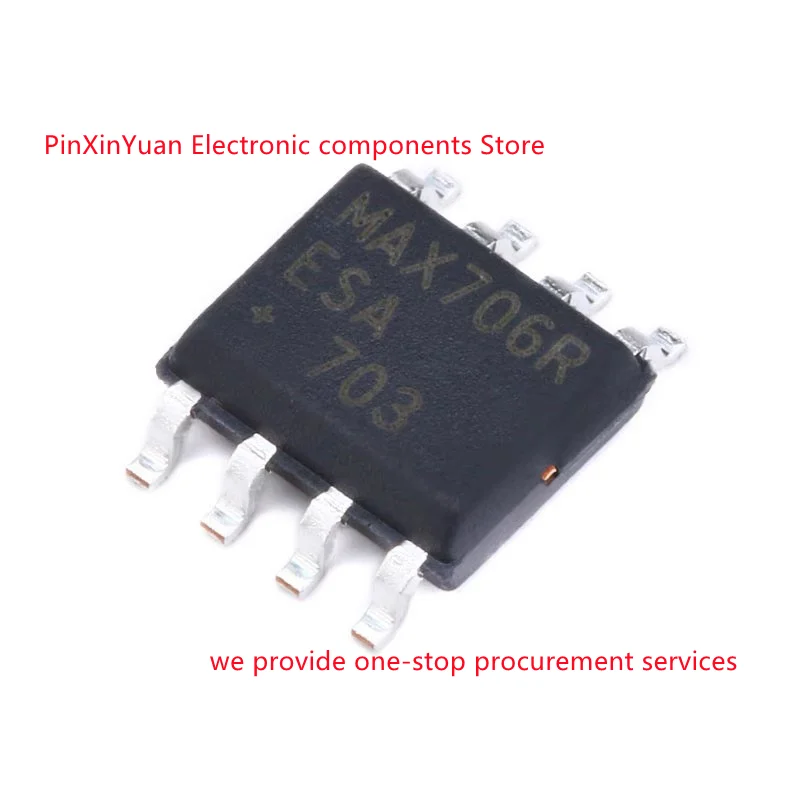 10 шт./лот новый оригинальный MAX706RESA MAS706 SOIC 8 микропроцессор монитор чип в