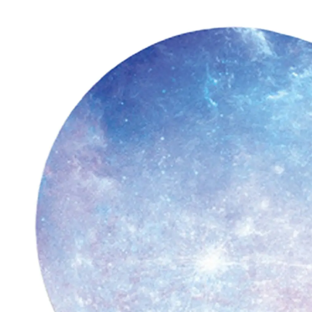 

20cm Round Mouse Pad Planet Series Mat Moon Computer Accessory For Pc Laptop Notebook Gamer Desk Pad