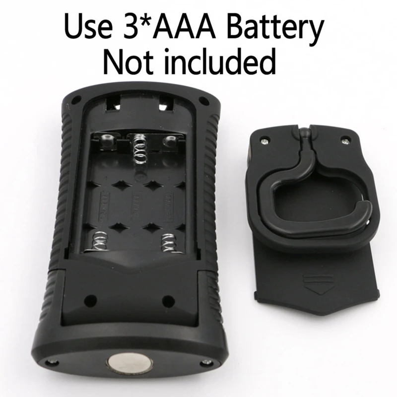 

Multifunctional Portable COB LED Magnetic Folding Hook Working Inspection Light Flashlight Torch Lanterna Lamp,Black