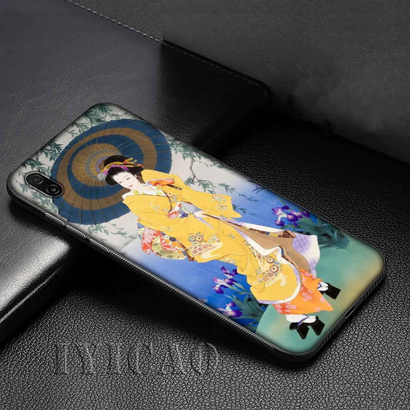 IYICAO beautiful girl japanese geisha Soft Silicone Phone Case for Huawei Mate 30 20 10 Pro Nova 5i 4 3 3i 2i 2 Lite Black Cover | Мобильные