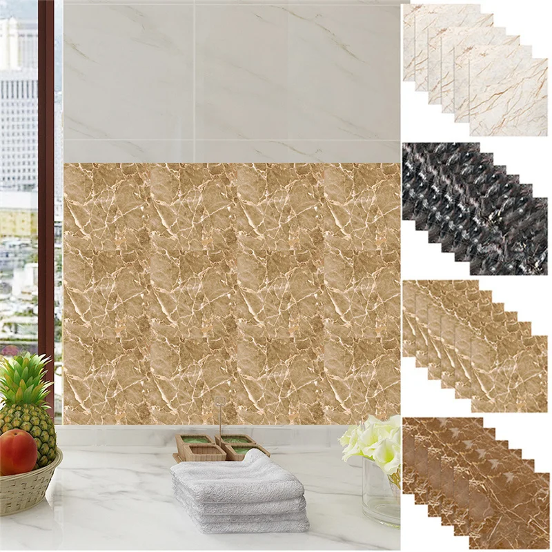 6 шт. плитка Мозаика наклейки Кухня Ванная комната личность анти Ретро Винтаж