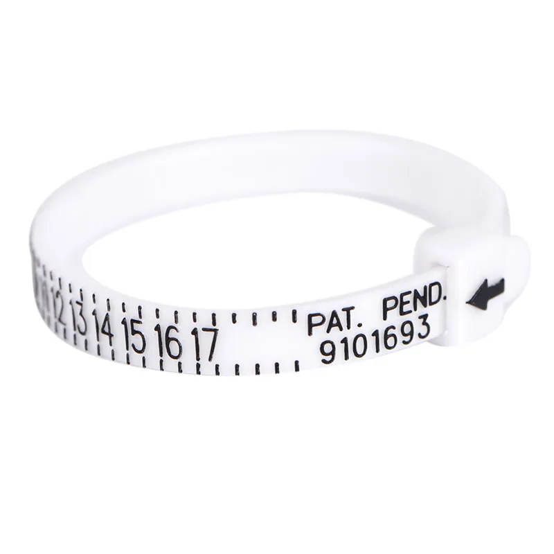 

Ring Sizer UK/US Official British/American Finger Measure Gauge Men And Womens Sizes Measurer Jewelry Accessory