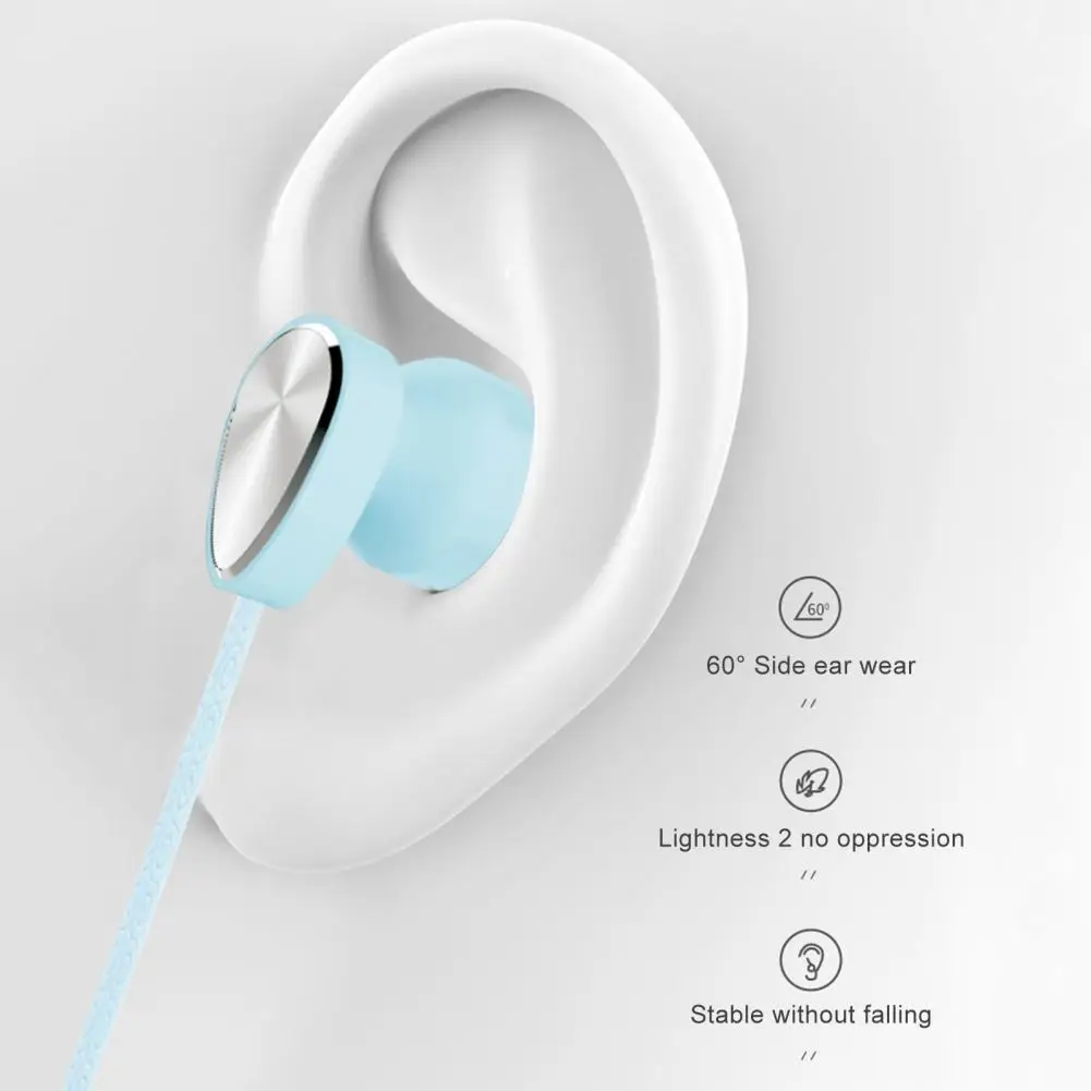 

L106 3.5mm Plug Dynamic Wired Heavy Bass Stereo In-ear Phone Earphone with Mic