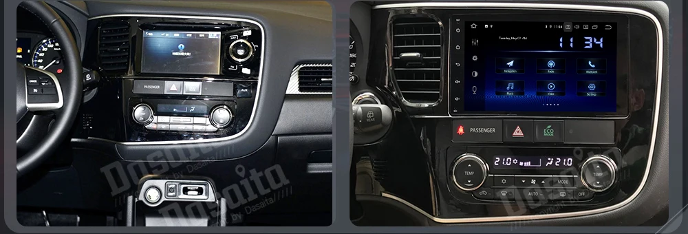 " ips Автомобильный мультимедийный плеер android 9,0 для Mitsubishi Pajero V97 V93 2006 2007 2008 2009 2011 gps DSP 1024*600