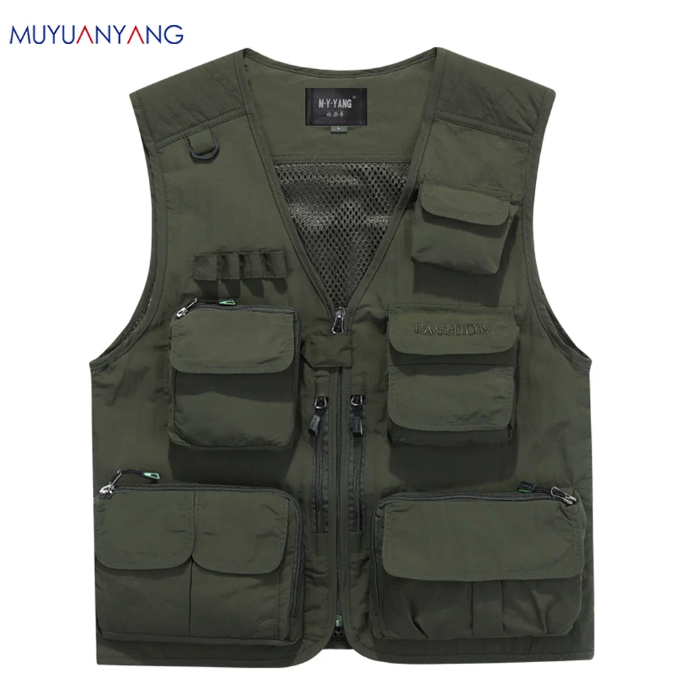Открытый Летний карго тактические жилеты куртка мужская Верхняя одежда Куртка