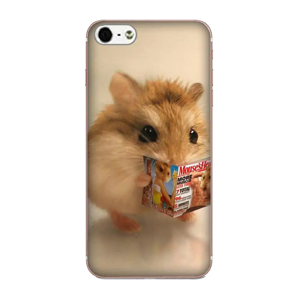 Чехол Хомяк из ТПУ для мобильного телефона Samsung Galaxy Note 5 8 9 S3 S4 S5 S6 S7 S8 S9 S10 5G mini Edge Plus