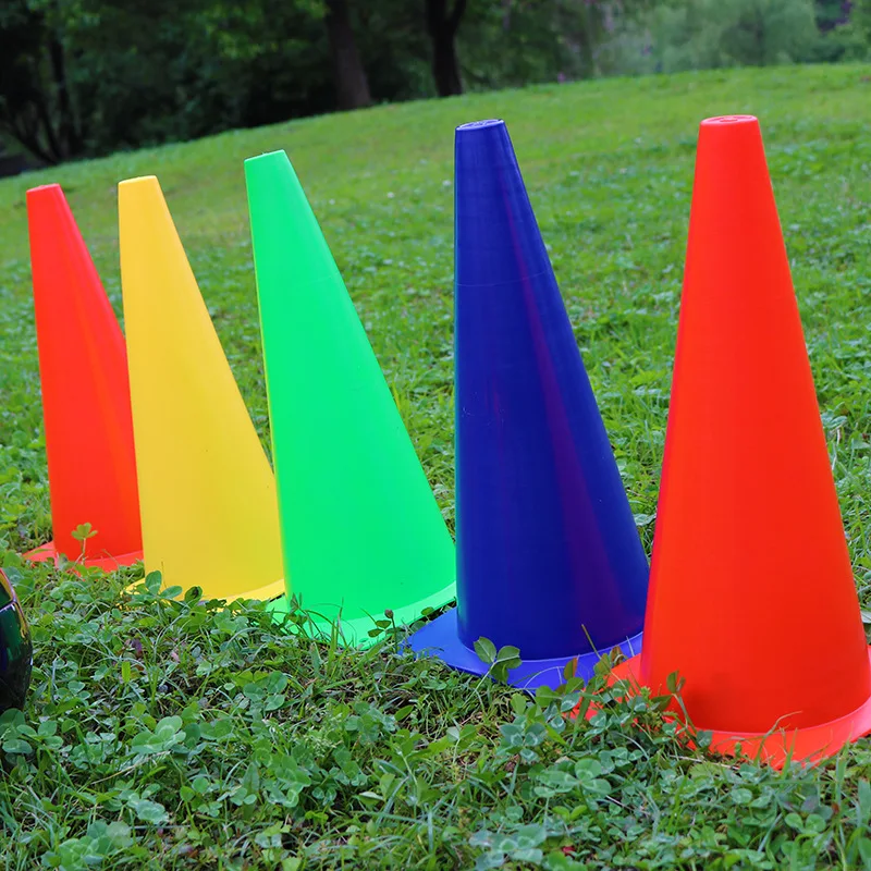 

Спортивные аксессуары 38 см футбол баскетбол тренировка защита от ветра дорожный знак конус прочный барьер для детей маркер ковш
