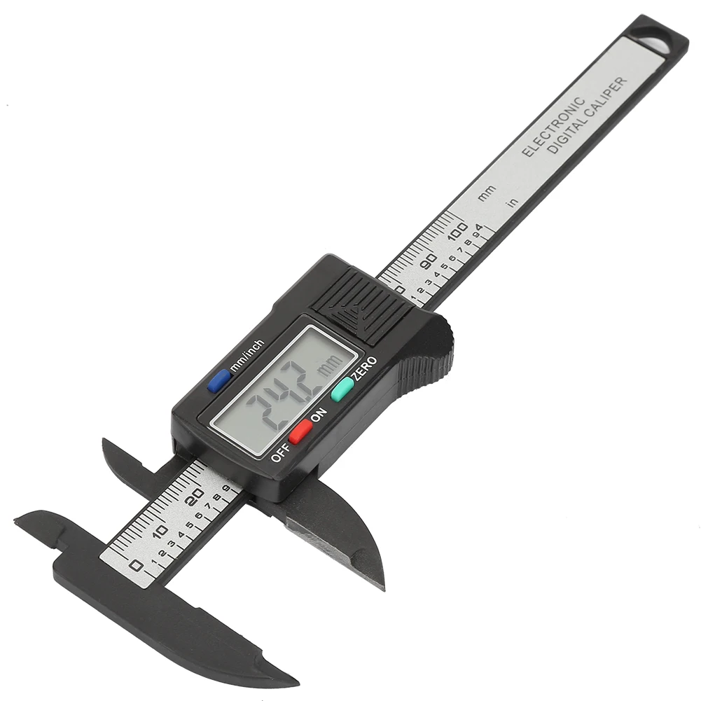 Цифровой штангенциркуль 100 мм Электронный микрометр с большим ЖК экраном (без
