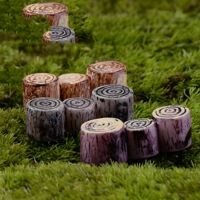 10 шт. миниатюрная модель моста для деревьев сказочные садовые миниатюры из смолы