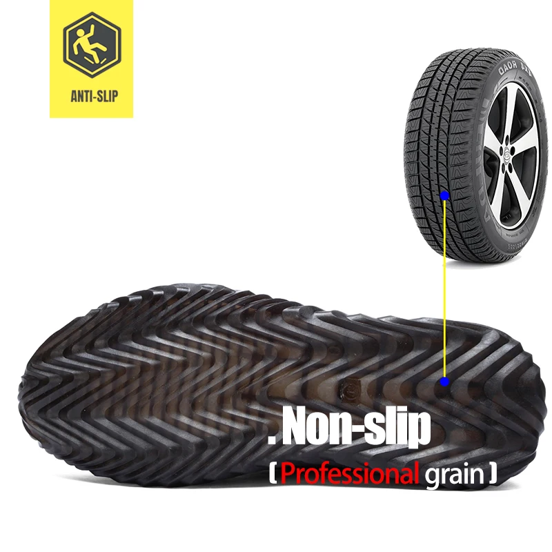 LARNMERN Men's Work Safety Shoes Steel Toe Lightweight Breathable Anti-smashing Non-slip Construction Protective Footwear | Обувь