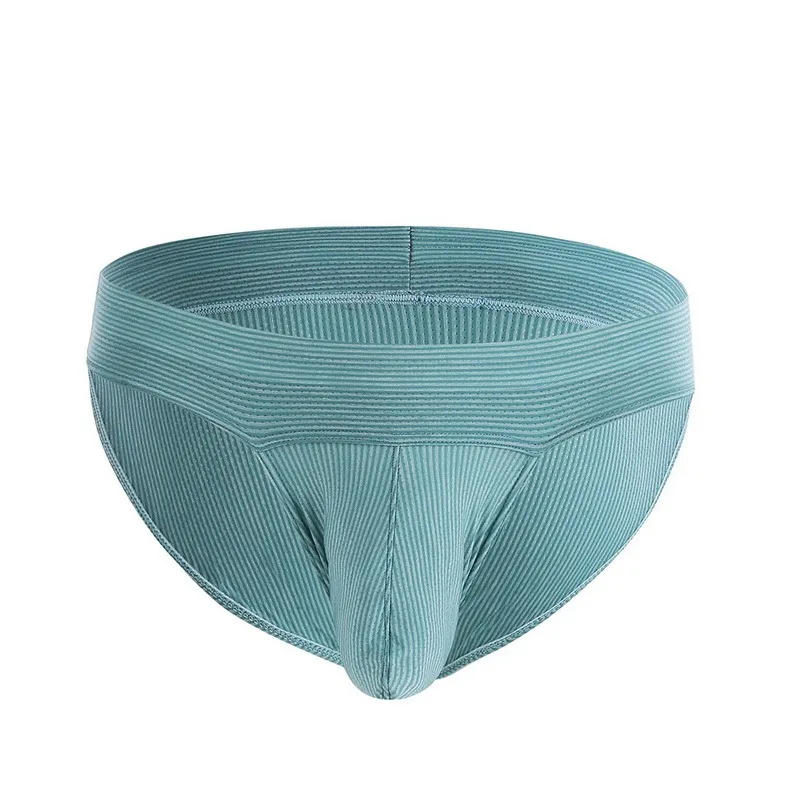 

Sexy Underwear Underpants Briefs Men's Soft Knickers Comfort U Convex Design Smooth Long Bulge Pouch Shorts Ropa Hombre