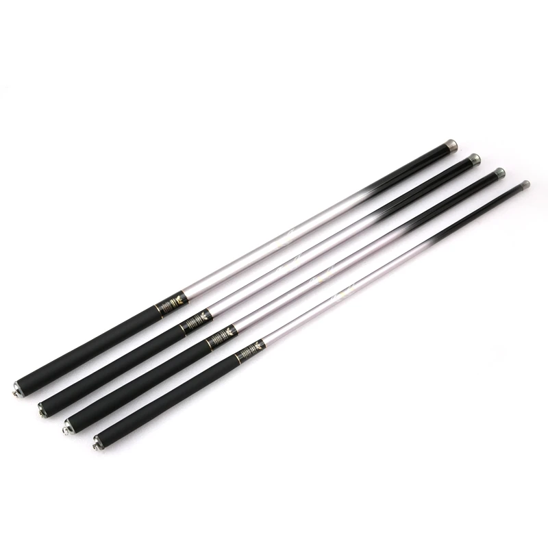 Рыболовная телескопическая удочка сверхсветильник из твердого углеволокна для