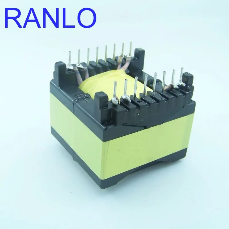 PQ5050 horizontal magnet ferrite core transformer 1:1 turns ratio 20 0.1*50 litz wire | Обустройство дома