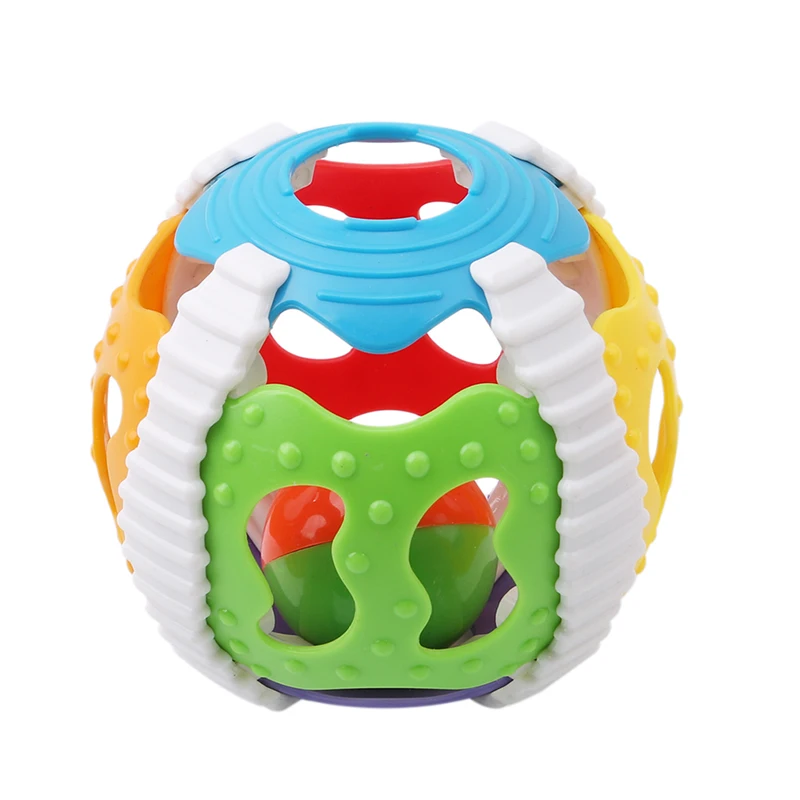 

Fun Little Loud Bell Ball Baby Ball Toy Rattles Develop Baby Intelligence Baby Activity Grasping Toy Hand Bell Rattle