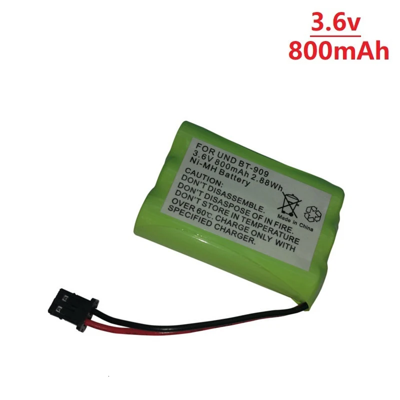 3 6 v Перезаряжаемые беспроводной телефон батарея для uniden BT 909 BT909 * AAA металл